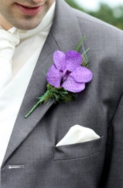 Buttonholes for the groom's party from Flowers by Hughes Florist Shop, Monaghan Town, Ireland