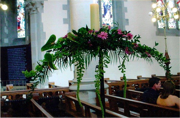 Chapel Flowers by Flowers by Hughes Florist Shop, Monaghan Town, Ireland
