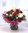 Romantic Flowers delivered by Flowers by Hughes Florist Shop, Monaghan Town, Ireland